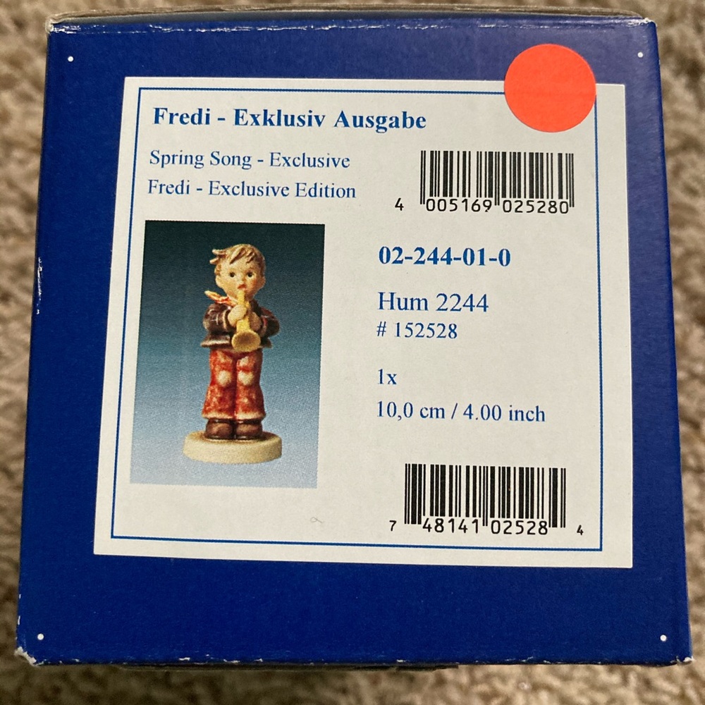 Spring Song, Exclusive Fredi, Exclusive Edition - Hummel 2244 - Picture 8 of 8